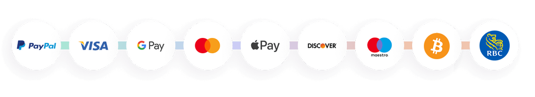 Debit/Credit/Prepaid cards