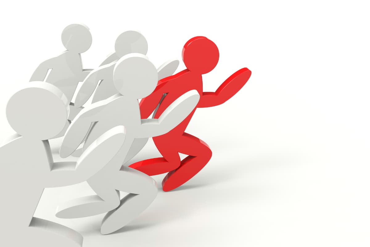 Lower competition is one of the benefit of counter trading