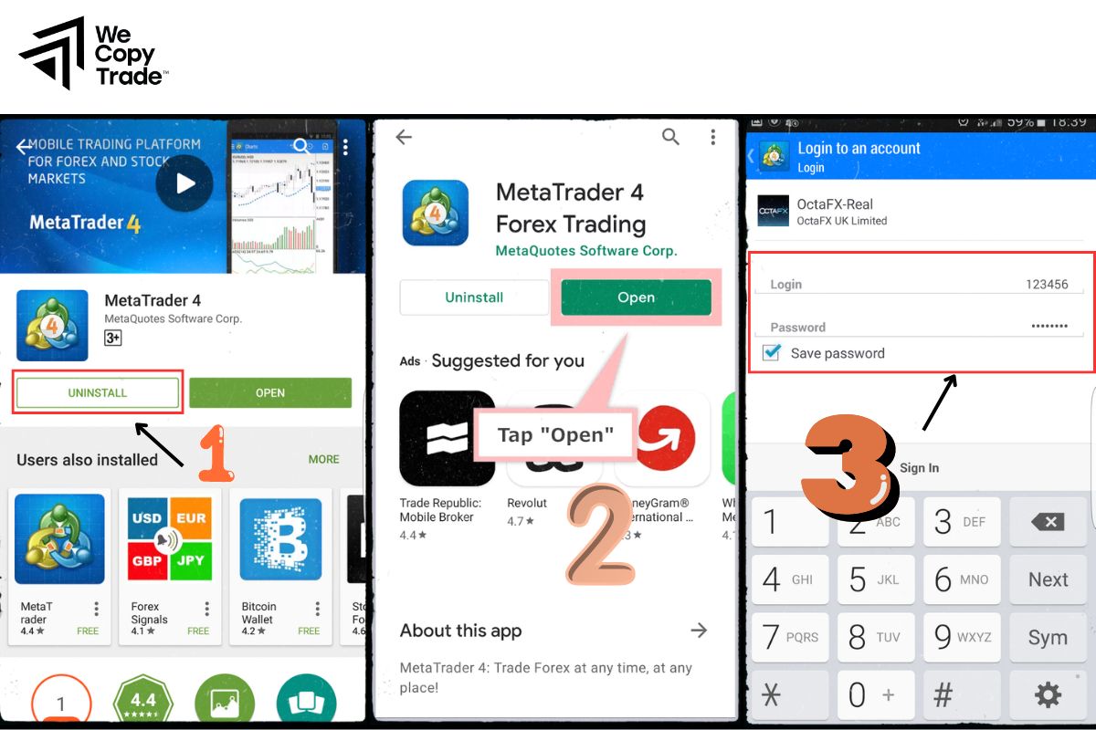 Download and Set Up MT4 on Android