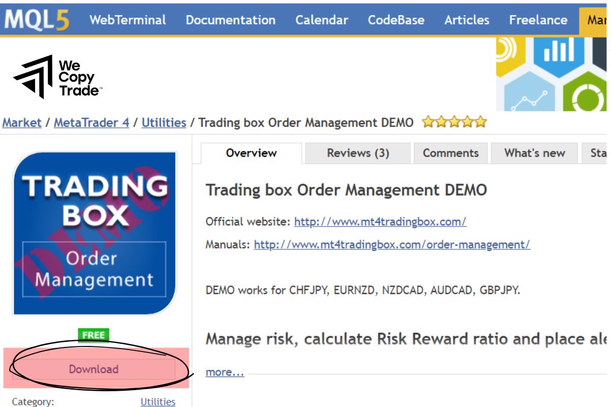 Install MetaTrader 5 Custom Indicators
