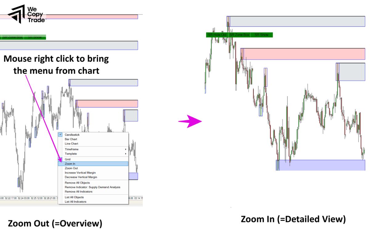 Zoom and Scale the Chart