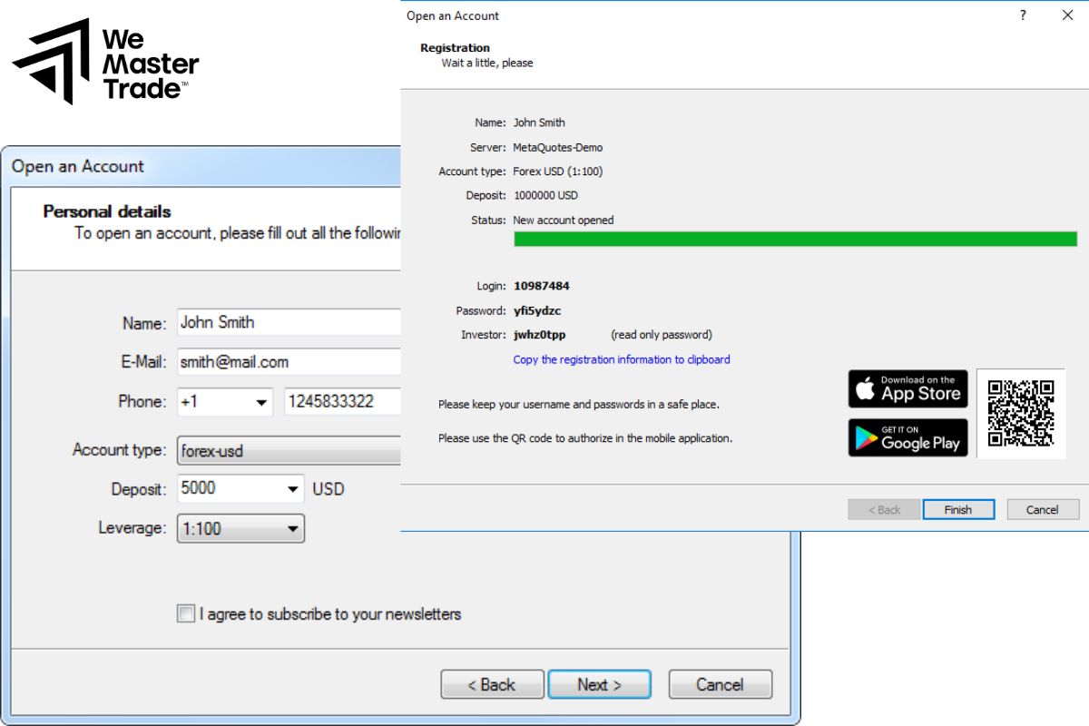Step 1: Open a Forex Account