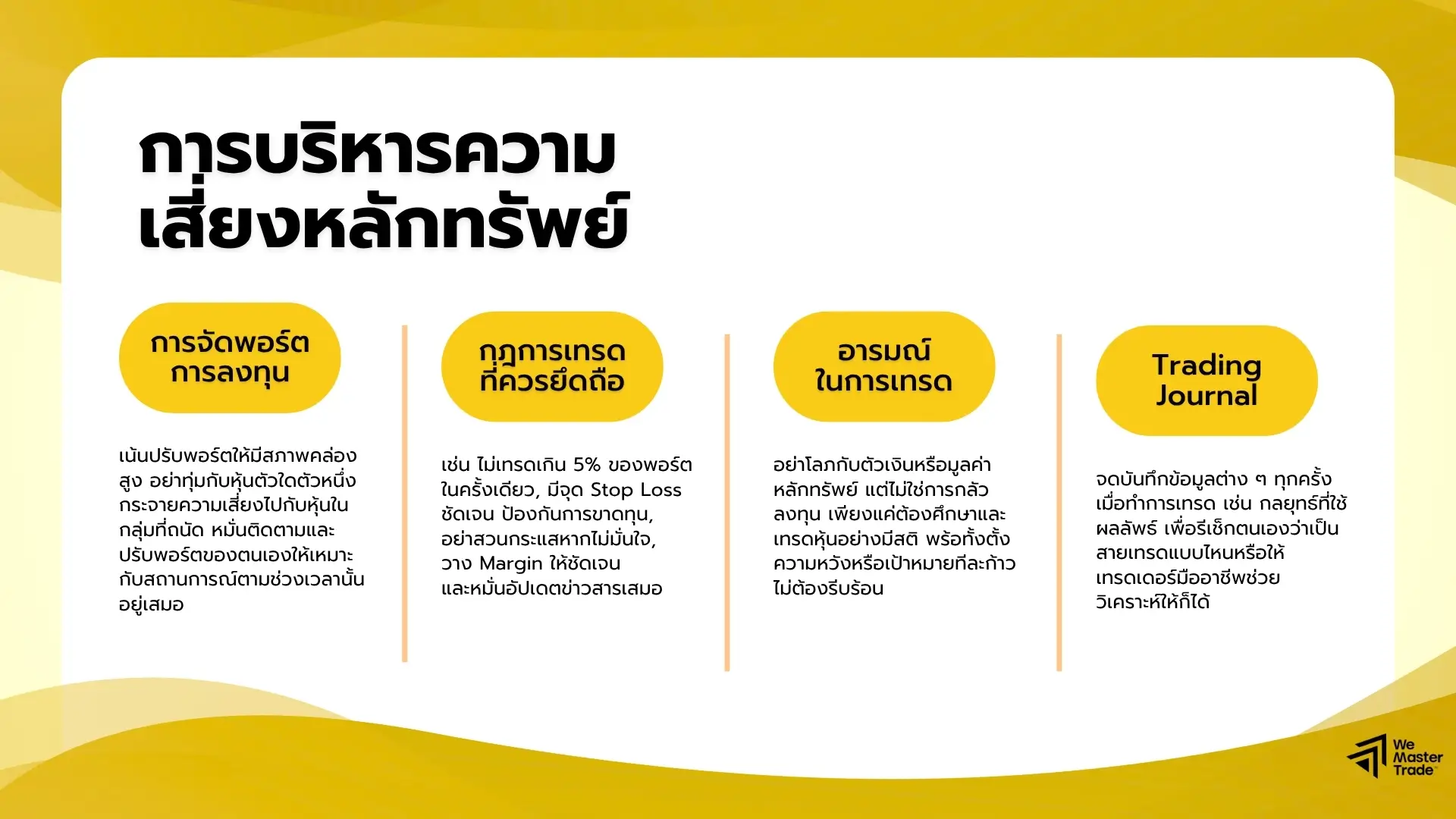 เทรดหุ้นสำหรับมือใหม่