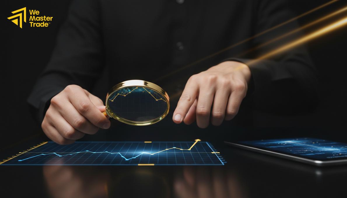 واجهة منصة MetaTrader 4 مع الرسوم البيانية وأدوات التحليل الفني