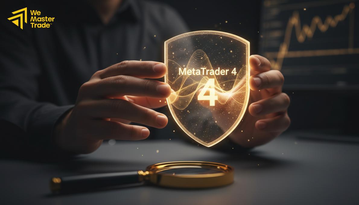 واجهة برنامج MetaTrader 4 وأدوات التحليل الفني للفوركس