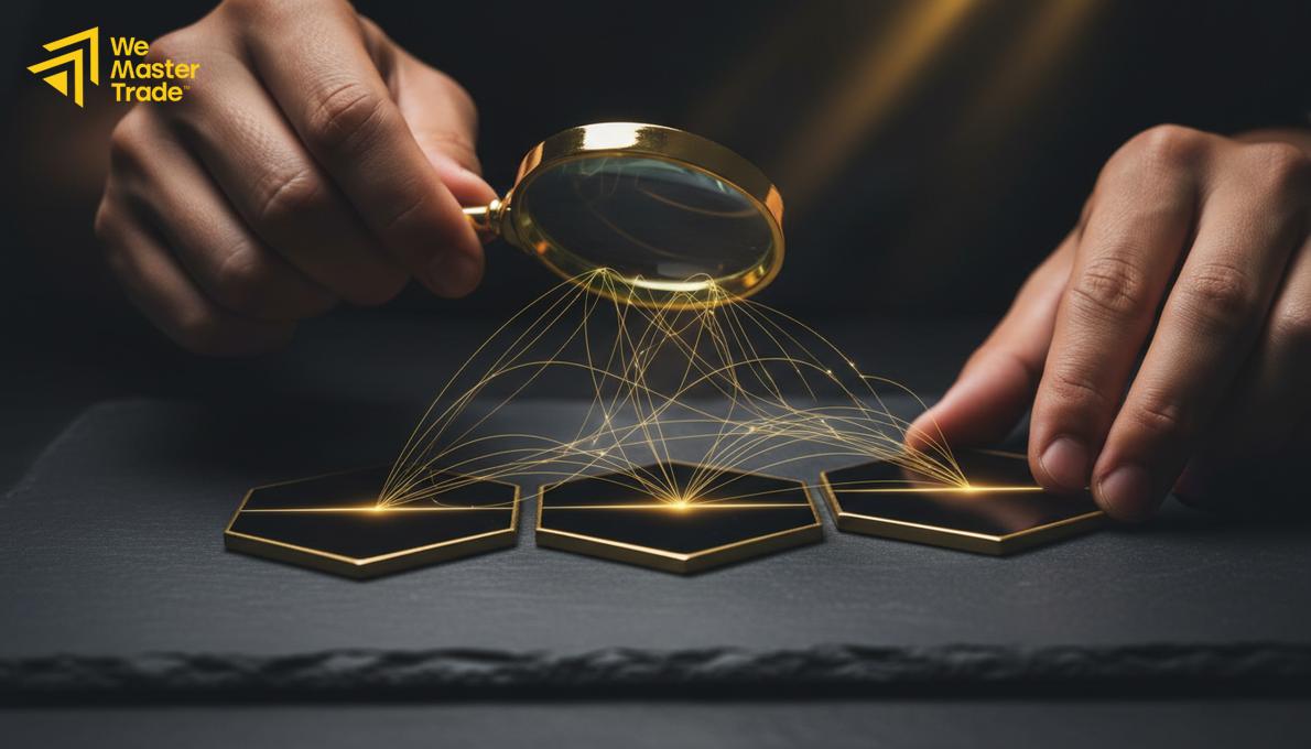 شاشة تداول تعرض أزواج تقاطع العملات وأسعار الصرف التقاطعية في سوق الفوركس