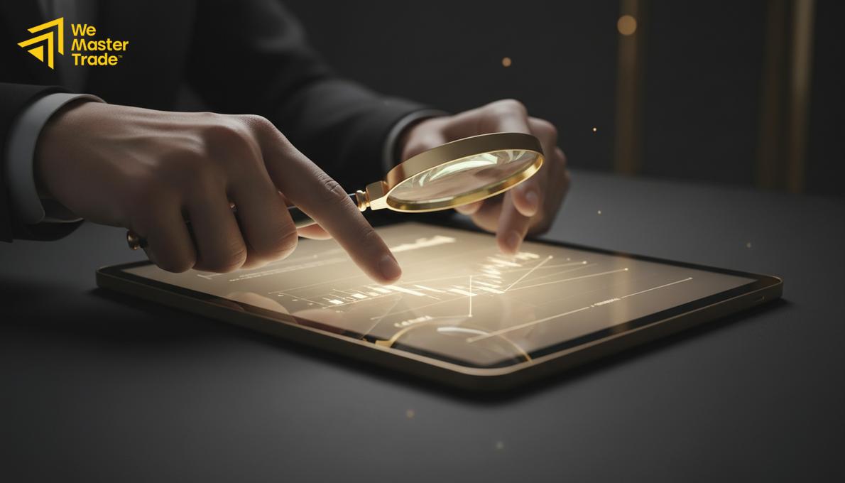 واجهة منصة MetaTrader 4 تُظهر الرسوم البيانية وأدوات التحليل الفني