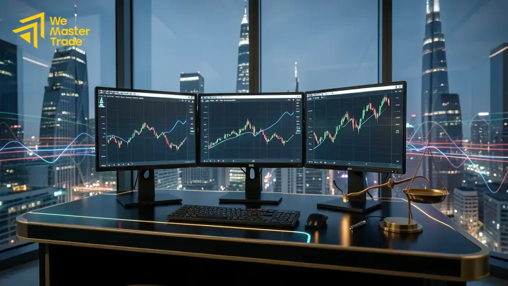 مبتدئ يتعلم استخدام منصة تداول الفوركس