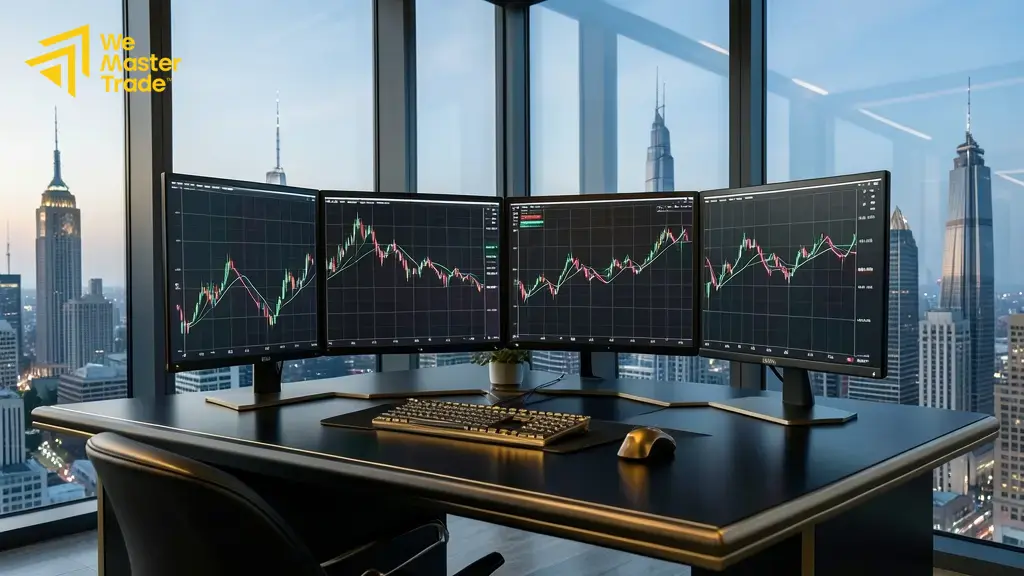 رسم بياني لسعر الذهب XAU/USD يوضح حركة السوق اللحظية