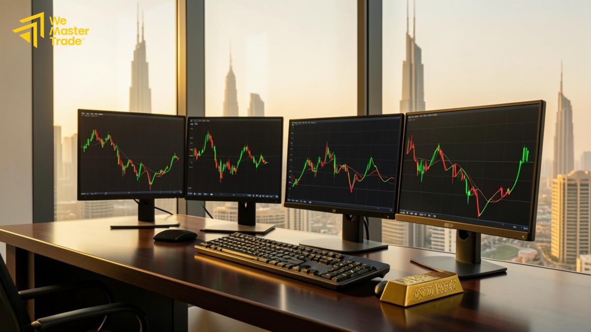منصة تداول الأسهم في سوق أبوظبي للأوراق المالية تعرض حركة الأسعار والمؤشرات