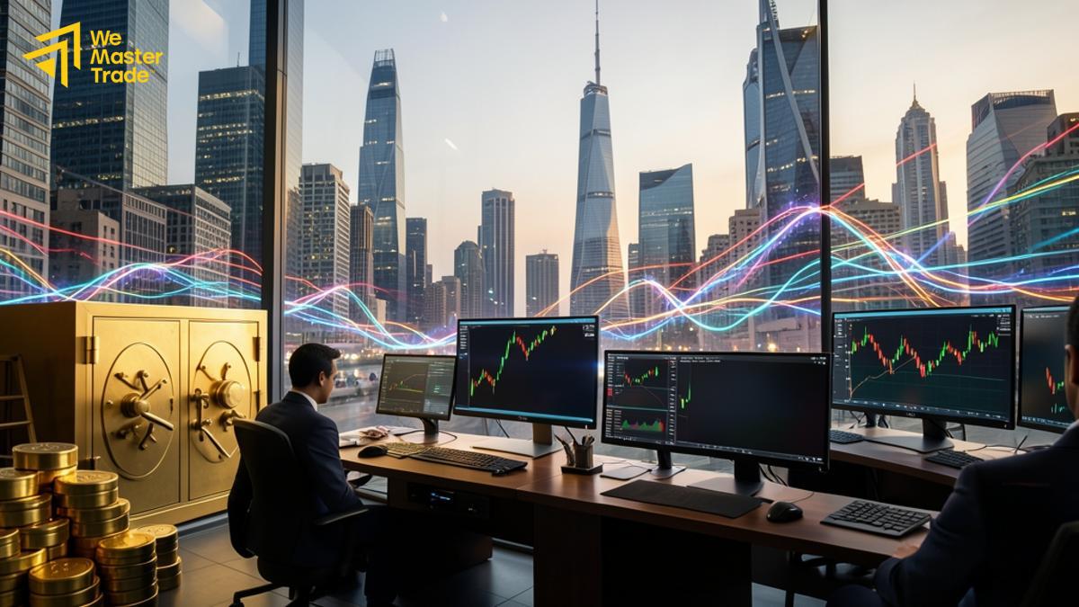 رموز أبرز العملات المشفرة مثل البيتكوين والإيثيريوم على خلفية بيانات السوق
