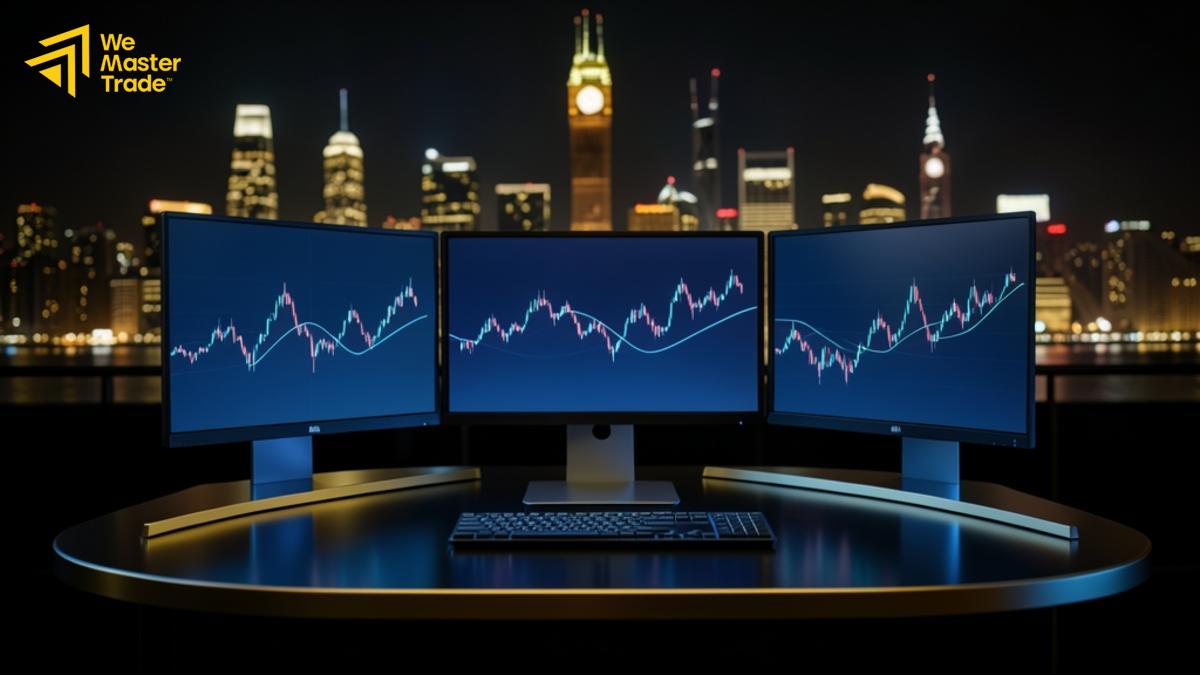 متداول يقارن معايير اختيار منصة تداول مرخصة على شاشة الحاسوب