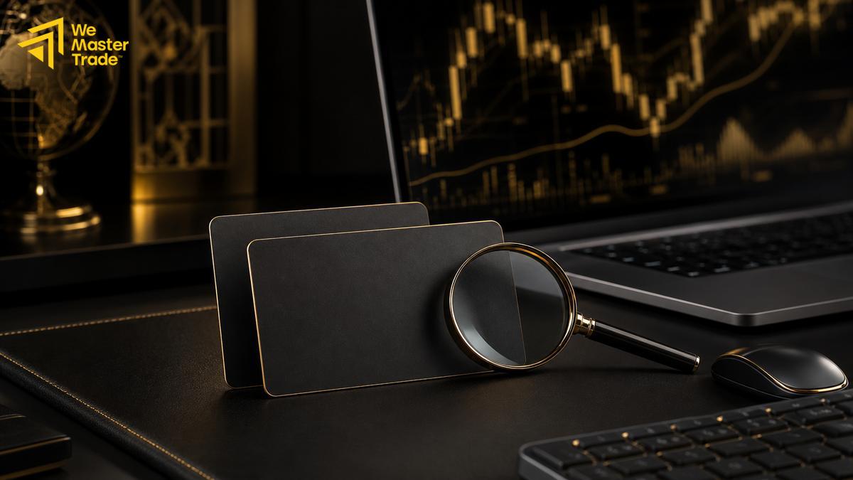 مبتدئ يستخدم منصة تداول بواجهة بسيطة لتعلم أساسيات التداول وإدارة الصفقات