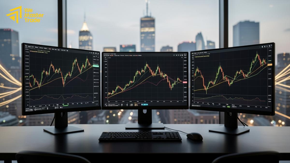 شخص يوثّق إيصالات ومراسلات للإبلاغ عن شركة تداول مشبوهة