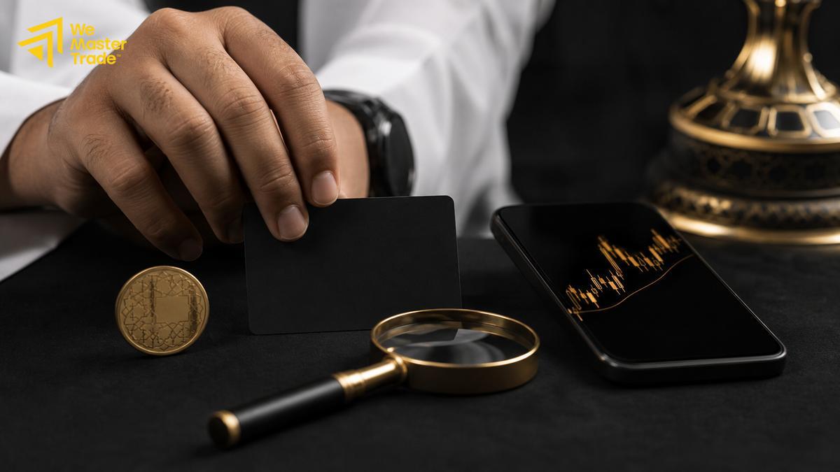 متداول عبر الإنترنت يتابع شاشات منصة التداول الإلكترونية ويراقب تحركات الأسعار