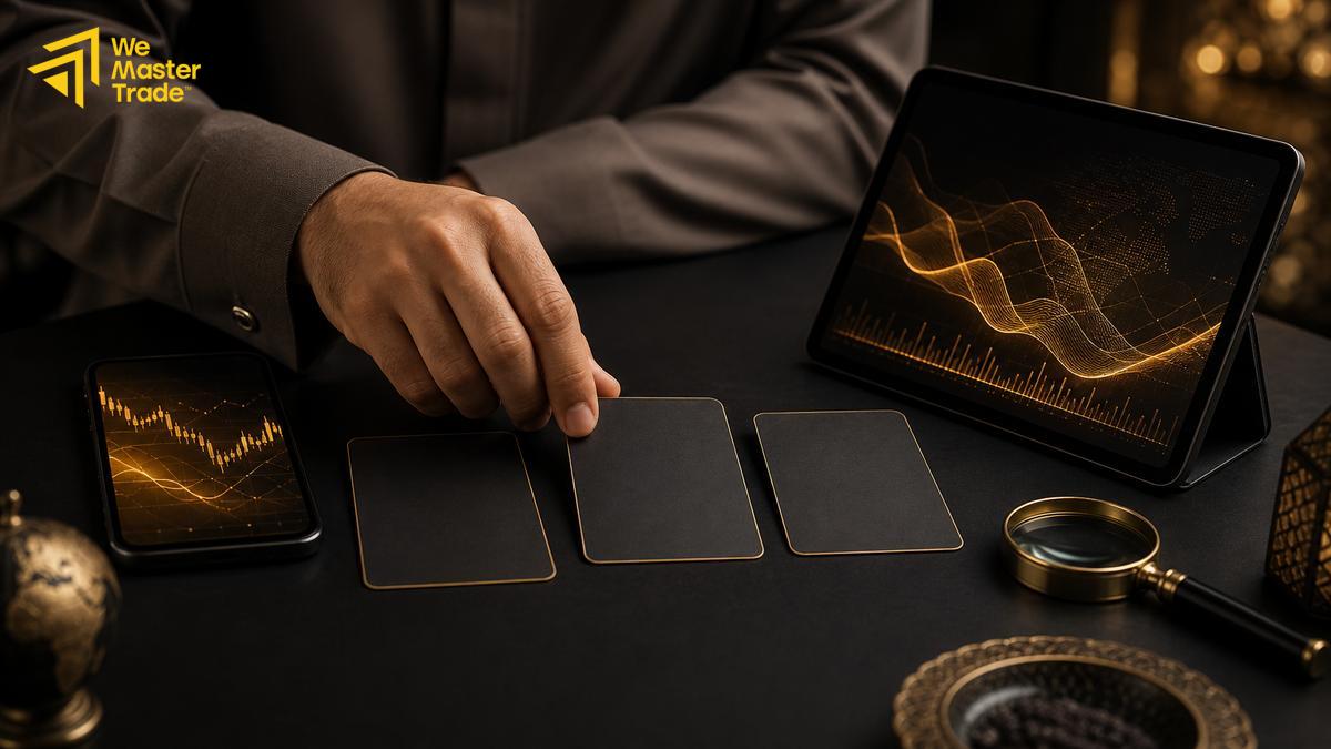 شاشة برنامج تداول تعرض رسومًا بيانية للأسهم والفوركس والعملات الرقمية
