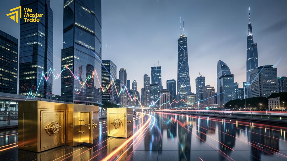 متداول يستخدم تطبيق تداول على الجوال مع متابعة الرسوم البيانية