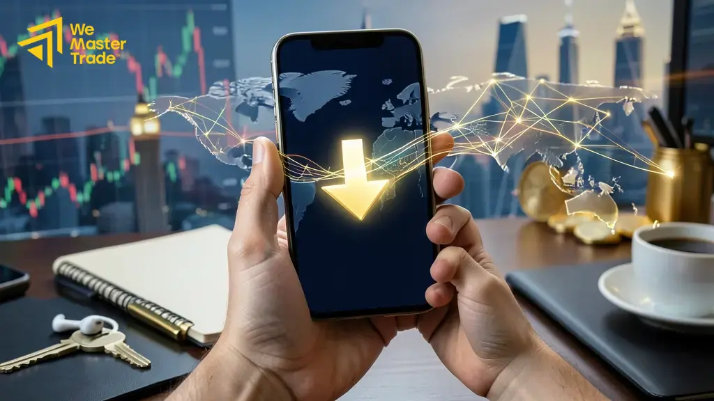تحميل تطبيق MetaTrader 4 على هاتف يعمل بنظام أندرويد