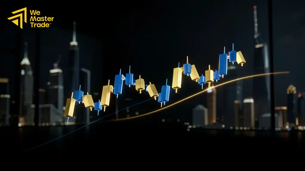 مكونات الشمعة اليابانية الجسم والظل العلوي والظل السفلي