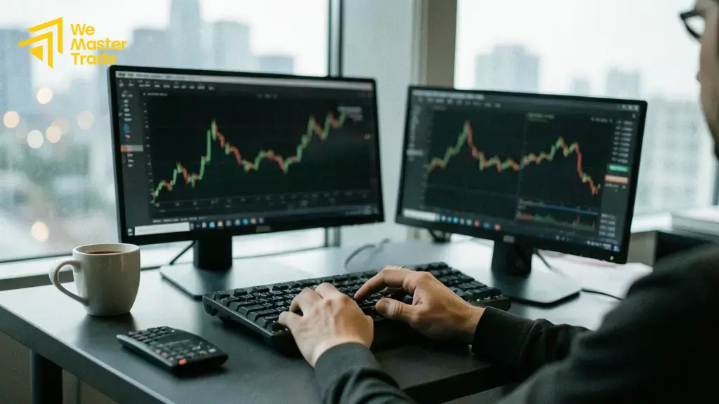نموذج الرأس والكتفين المقلوب بثلاثة قيعان وخط عنق كنسخة انعكاسية صاعدة