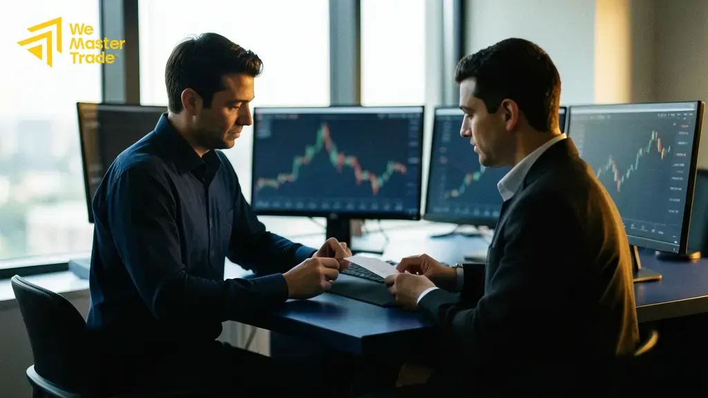 مقارنة بين خط SMA وخط EMA على الرسم البياني