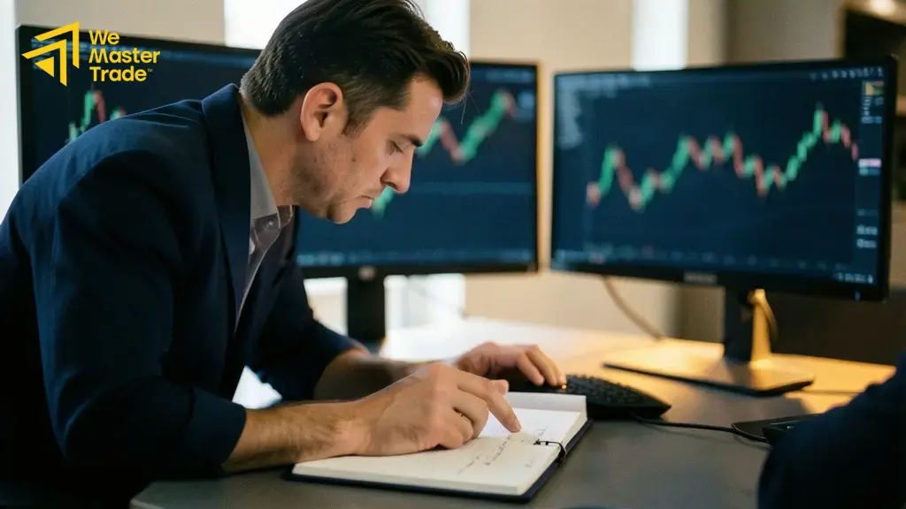 خطوات رسم خط الاتجاه الصحيح باختيار نقاط التأرجح المهمة