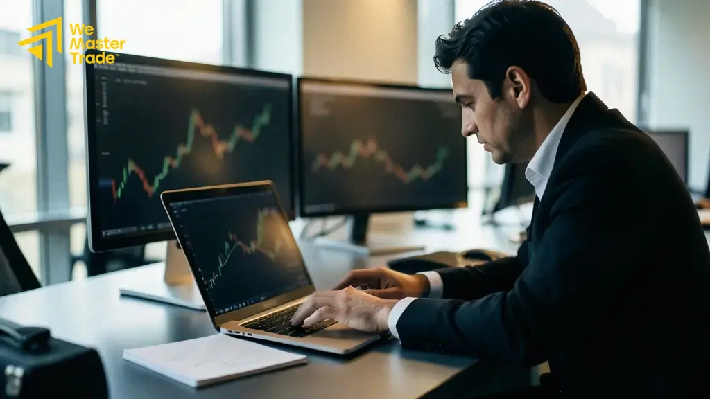 مثال عملي يوضح مستوى الدخول وجني الأرباح ووقف الخسارة