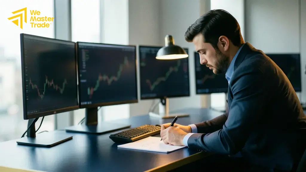 واجهة حاسبة اللوت في الفوركس تعرض مدخلات رأس المال ووقف الخسارة