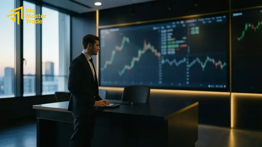 نمایش کندلها و تایمفریمها در نمودار طلا فارکس