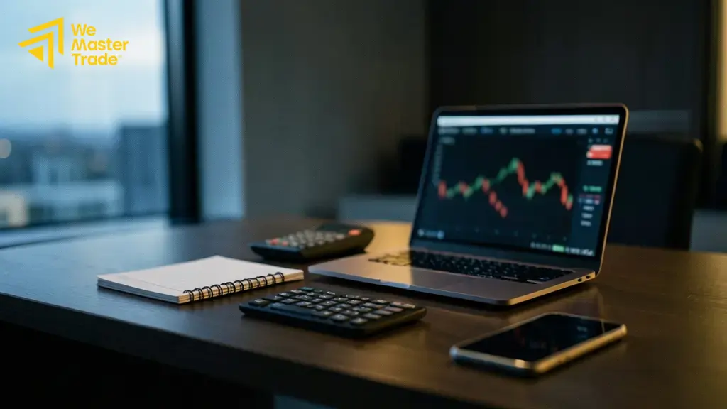 نمایش شکست سطح مقاومت و پولبک قیمت روی نمودار فارکس