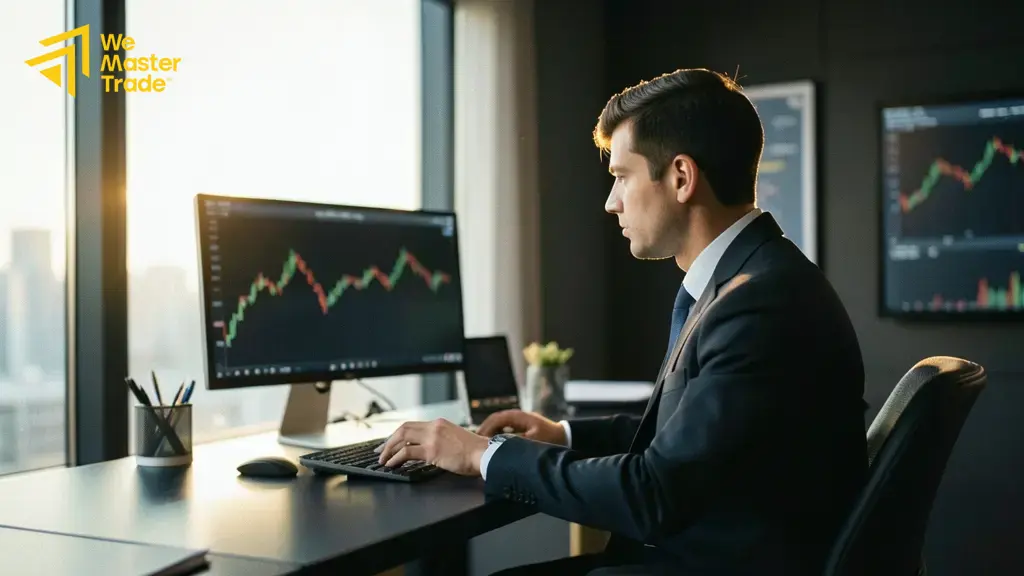 شارت يوضح حركة السعر والشموع اليابانية في تحليل البرايس اكشن