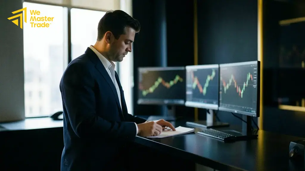 مؤشرات فنية على شارت الذهب تشمل المتوسطات المتحركة وRSI وMACD