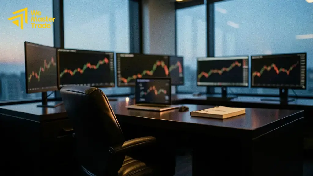 متداول يراجع المفكرة الاقتصادية قبل تداول الفوركس
