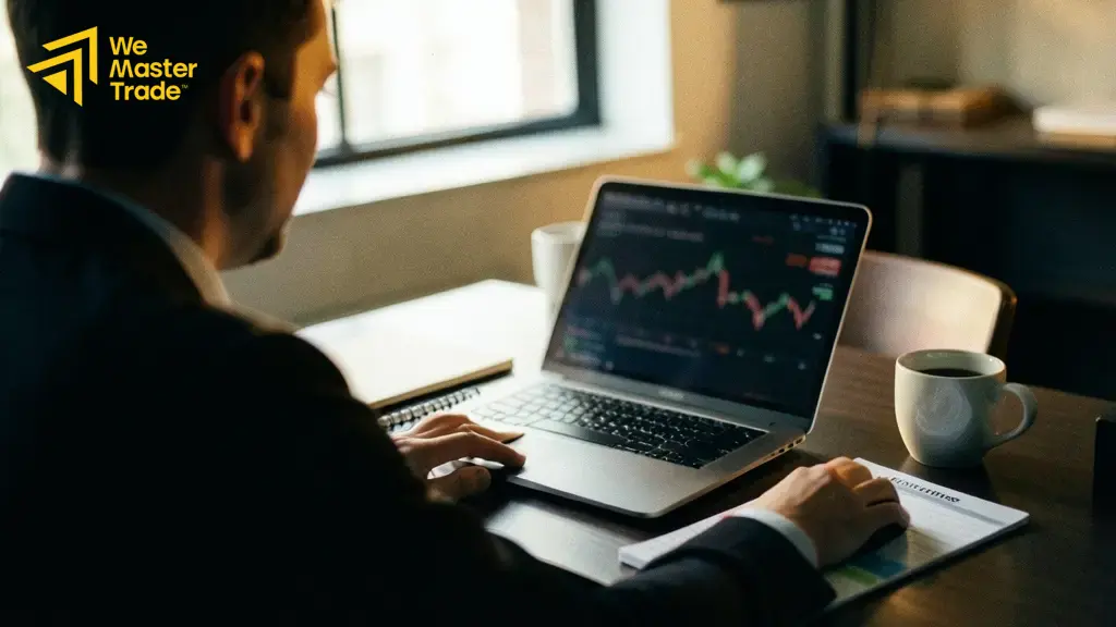 متداول يراقب قرارات أسعار الفائدة والتوقعات السوقية قبل الإعلان