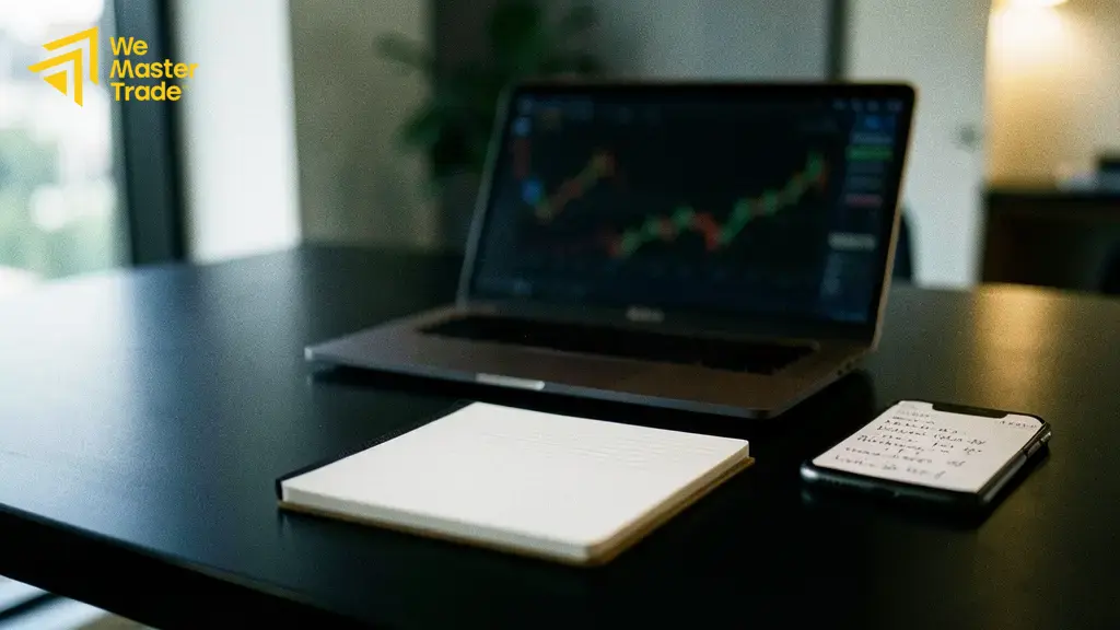 متداول يتابع أسعار الفضة عبر منصة تداول رقمية