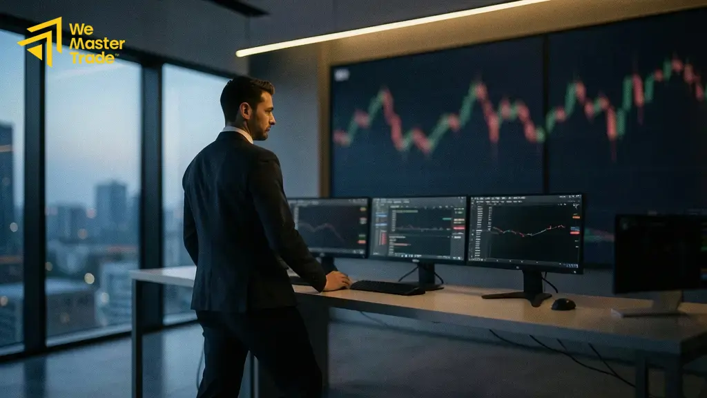 مثال شکاف قیمتی در سناریوی صعودی و نزولی روی نمودار فارکس
