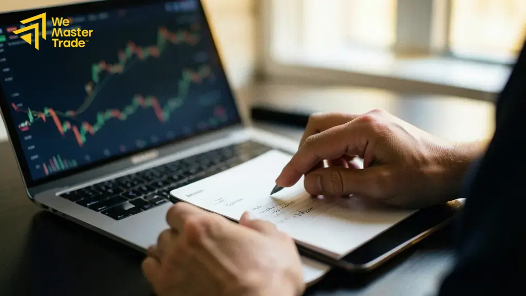 نمایش انواع تایم فریم در نمودار قیمت فارکس