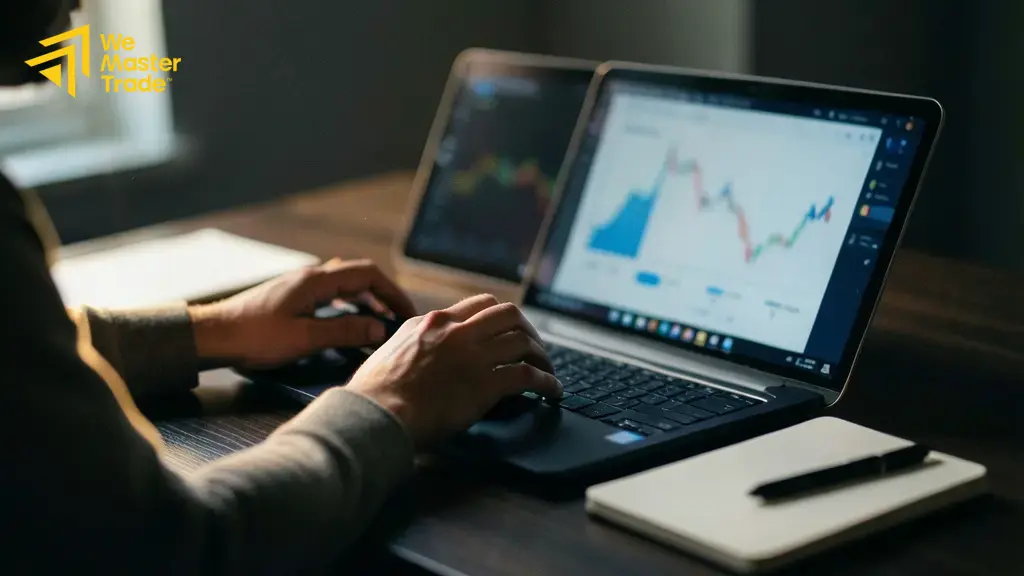 تنظیمات اولیه پلتفرم فارکس شامل دیدهبان بازار و نمودار قیمت