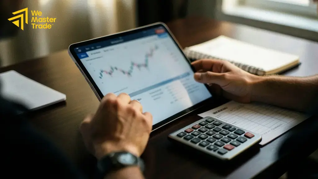 جدول سود فارکس برای مقایسه حجم لات و حرکت پیپ