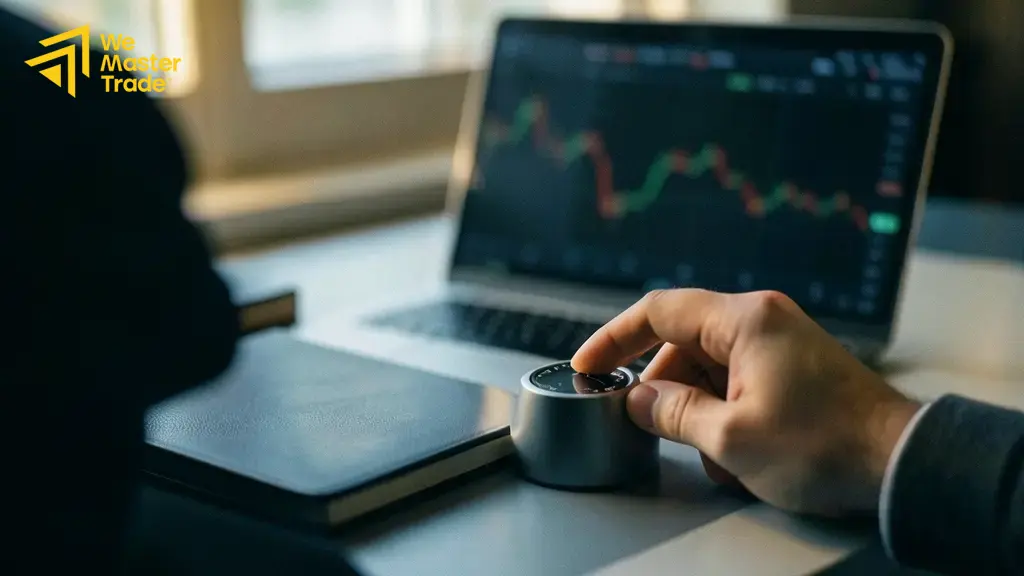 مقارنة الاختبار التاريخي بالأداء الفعلي لروبوت الذهب
