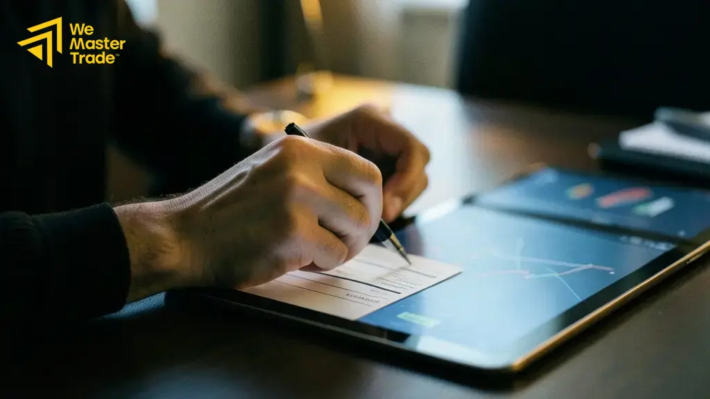 عکس پسزمینه فارکس با موضوع نمودار بازار برای موبایل و رایانه